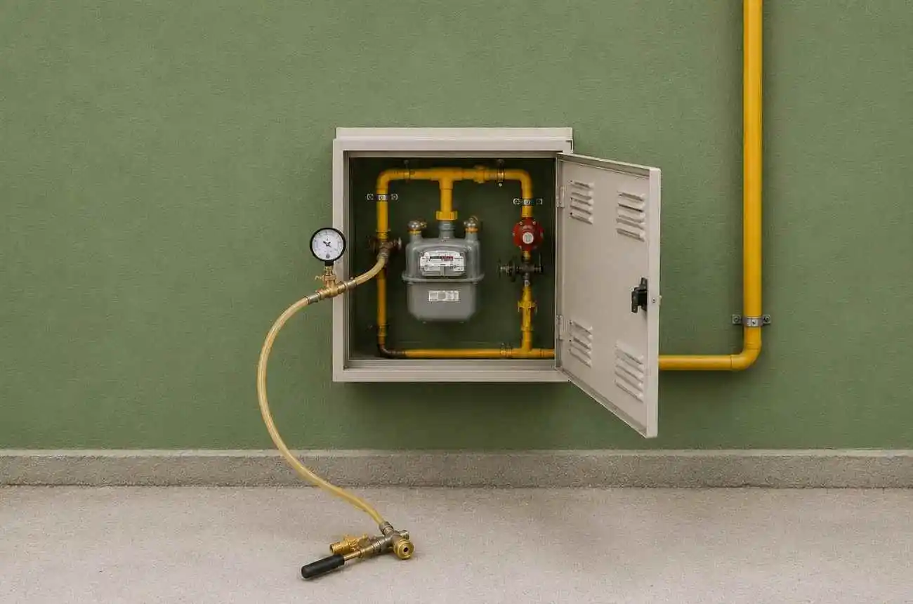 Instalação de gás GLP e GN regularizada conforme normas
